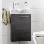 Fackelmann SBC Waschtischunterschrank 44 cm mit 1 T&uuml;r, Anschlag rechts, Badm&ouml;bel,
