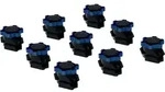 Geberit Set F&uuml;&szlig;e f&uuml;r Duschwanne 6 - 12 cm 554.952.00.1, Duschwannen,
