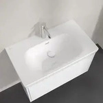Villeroy & Boch Skyla Schrankwaschtisch 80 x 46 cm, mit &Uuml;berlauf, Badkeramik,