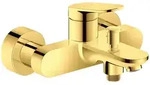 Duravit Wave Einhebel-Wannenmischer Aufputz, Badarmaturen, WA5230000034, gold poliert