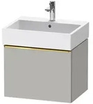 Duravit D-Neo Waschtischunterbau 58,4 x 44 cm, 1 Auszug, Griff gold poliert,
