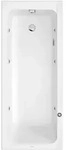Duravit D-Code Rechteck Whirlwanne 170 x 70 cm mit Jet Project, Badewannen,