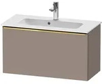 Duravit D-Neo Waschtischunterbau Compact 81 x 44 cm, 1 Auszug, Griff gold poliert,