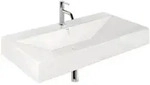 Kludi RESA Waschtisch 101 x 50 cm, Badkeramik, 59WW10143, gl&auml;nzend wei&szlig;