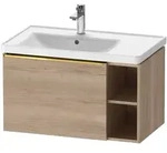 Duravit D-Neo Waschtischunterbau 78,4 x 44 cm, 1 Auszug und rechts offene...