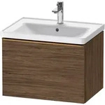 Duravit D-Neo Waschtischunterbau 63,4 x 44 cm, 1 Auszug, Griff bronze...