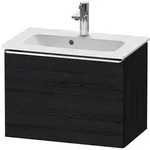 Duravit D-Neo Waschtischunterbau Compact 61 x 44 cm, 1 Auszug, Griff chrom,