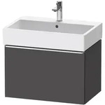Duravit D-Neo Waschtischunterbau 68,4 x 44 cm, 1 Auszug, Griff chrom, Badm&ouml;bel,