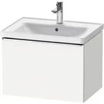 Duravit D-Neo Waschtischunterbau 63,4 x 44 cm, 1 Auszug, Griff chrom, Badm&ouml;bel,