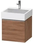 Duravit D-Neo Waschtischunterbau 48,4 x 44 cm, 1 Auszug, Griff edelstahl...