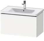 Duravit D-Neo Waschtischunterbau 78,4 x 44 cm, 1 Auszug, Griff chrom, Badm&ouml;bel,