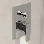 Villeroy & Boch Taro Unterputz-Einhebel-Armatur, Badarmaturen, TVS12900500061, chrom