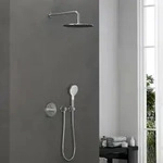 Kludi SMART PUSH ROUND Duschsystem, Badarmaturen, 6927405-00, chrom