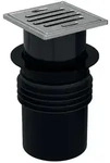 Geberit Varino Bodenablauf steckbar, d110 mit Schlitzrost 10 x 10 cm,...