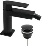 pianura Giulia Bidet-Einhebelmischer inkl. Pop Up Ablaufventil, Badarmaturen,