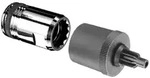 Schell QUICK Adapter Stecktechnik 3,5 cm, Montagezubeh&ouml;r, 007000699, chrom