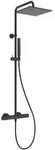 Ideal Standard Ceratherm T25 M Duschsystem, Kopfbrause eckig, 8 l/min, Badarmaturen,