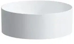 LAUFEN Living Waschtisch-Schale, rund, Badkeramik, H8114350001121, wei&szlig;