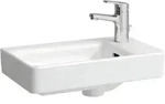 LAUFEN PRO S Handwaschbecken 48 cm asymmetrisch, mit 1 Hahnloch rechts, mit