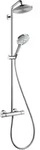 hansgrohe Raindance Select 240 Showerpipe EcoSmart Brausearm 45 cm, Badarmaturen,