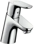 hansgrohe Focus Einhebel-Waschtischmischer 70 mit Push-Open Ablaufgarnitur,