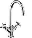 AXOR Montreux Zweigriff-Waschtischarmatur, Badarmaturen, chrom