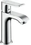 hansgrohe Metris Einhebel-Waschtischmischer 100 ohne Ablaufgarnitur, Badarmaturen,