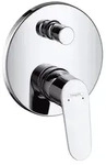 hansgrohe Focus Wannenmischer Unterputz-Fertigset 31946000, Badarmaturen, chrom