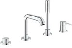 GROHE Essence Neu 4-Loch Einhand Wannenkombination, Badarmaturen, chrom
