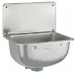 HAAS Edelstahl-Ausgussbecken Anita mit Spritzschutz, Badkeramik, 6260, edelstahl