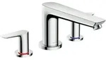 hansgrohe Talis E 3-Loch Wannenrandarmatur, Badarmaturen, 71747000, chrom