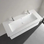Villeroy & Boch Venticello Schrankwaschtisch 120 x 50 cm, mit 2 Hahnl&ouml;chern,...