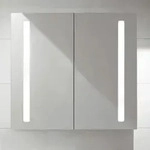 Villeroy & Boch My View 14 Spiegelschrank 80 x 75 x 17,3 cm mit LED Beleuchtung,