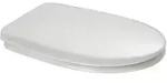 Duravit WC-Sitz mit Kunststoffscharniere, Badkeramik, 0066300000, wei&szlig;