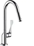 AXOR Citterio Einhebel-K&uuml;chenarmatur mit Ausziehbrause, K&uuml;chenarmaturen, chrom