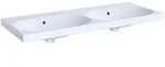 Geberit Acanto Doppelwaschtisch 120 x 48,2 cm, Badkeramik, 500.628.01.2, wei&szlig;
