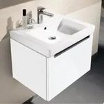 Villeroy & Boch Subway 2.0 Waschtischunterschrank 58,7 cm, Griff chromfarbig