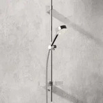 Hansa HANSABASICJET Wandstangen-Set 92 cm, Badarmaturen, chrom