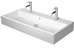 Duravit Vero Air M&ouml;belwaschtisch mit 2 x 1 Hahnloch 100 x 47 cm, mit &Uuml;berlauf,