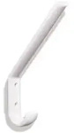 HEWI Serie 477 Garderobenhaken, Accessoires, 477.90.070 90, tiefschwarz