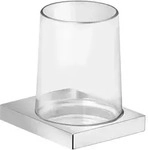 Keuco EDITION 11 Glashalter mit Echtkristallglas, Accessoires, 11150019000, chrom