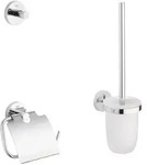 GROHE Essentials WC-Set 3 in 1, Accessoires, 40407001, chrom