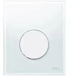 TECE TECEloop Urinal-Bet&auml;tigungsplatte Glas inkl. Kartusche, Montagezubeh&ouml;r,