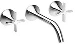 Dornbracht VAIA Waschtisch-Wandbatterie, Badarmaturen, 36712809-00, chrom