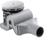 hansgrohe Raindrain 90 XXL Komplettset, Duschwannen, 60067000, chrom