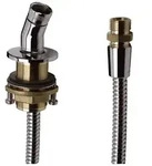 hansgrohe Wannenrand-Brausenhalter, Badarmaturen, 28307000, chrom
