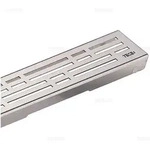 TECE TECEdrainline Designrost basic f&uuml;r Duschrinne gerade 70 cm geb&uuml;rstet,