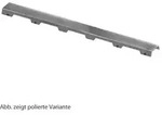 TECE TECEdrainline Designrost steel II f&uuml;r Duschrinne gerade 80 cm geb&uuml;rstet,