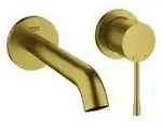 GROHE Essence New 2-Loch Waschtischbatterie mit kurzem Auslauf, Badarmaturen,