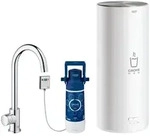 GROHE Red Mono Standventil und Boiler Gr&ouml;&szlig;e L, Standventil mit C-Auslauf,